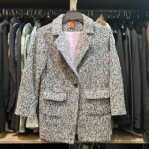 Girls Joe Fresh Coat, Navy & Gray, Great Dressy or w/Jeans, Sz 10-12